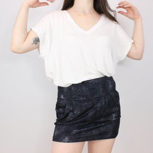 *Costa Blanca Black Mini Skirt